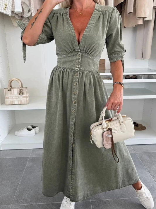 VAUREL | Robe Denim Séduction