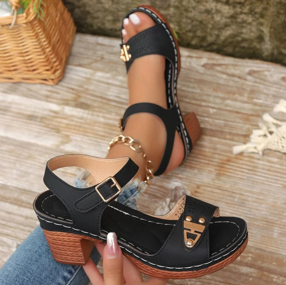 Sandales à Talons Hauts