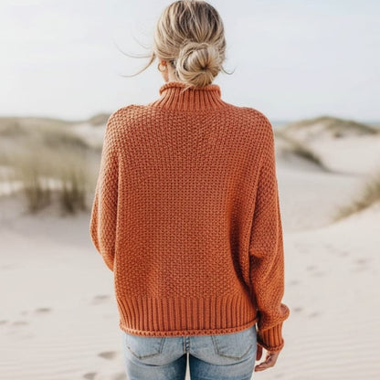 BOHOV | Pull en maille à col roulé