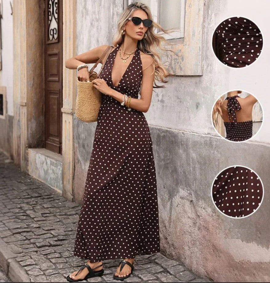 Robe midi vintage chic