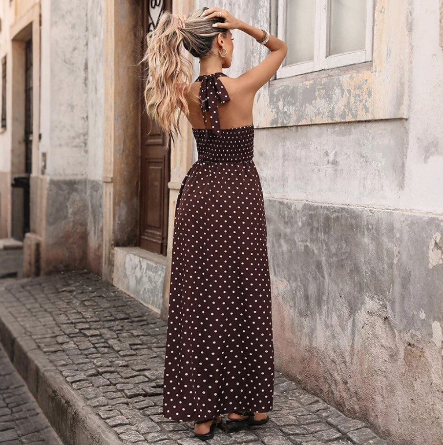 Robe midi vintage chic