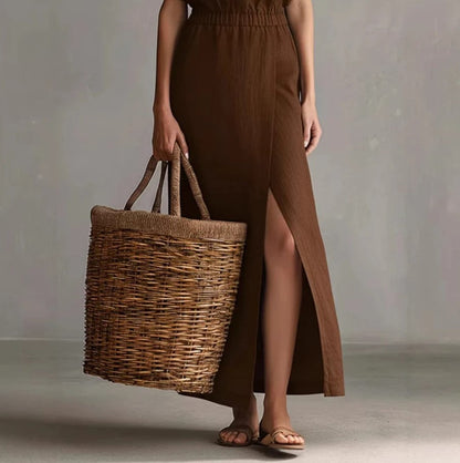 Robe midi élégance estivale