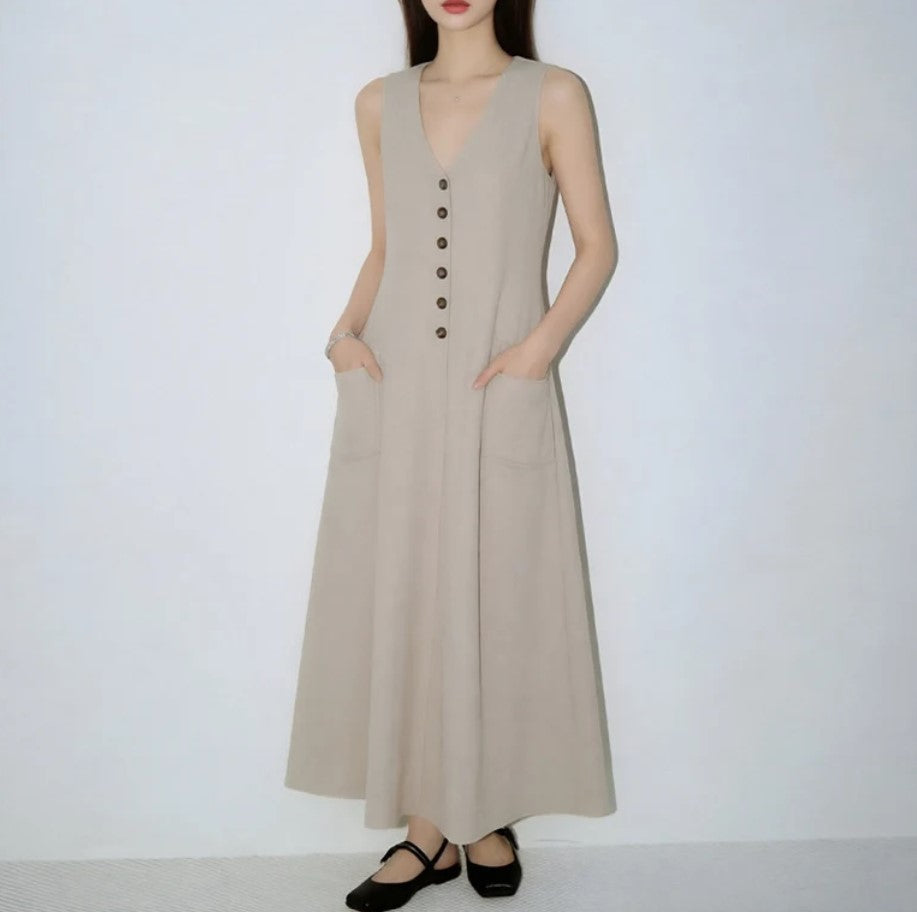 MAXI NOA | Robe élégance minimaliste