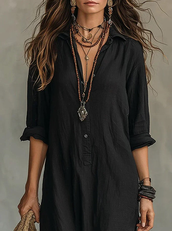 Robe chemise line