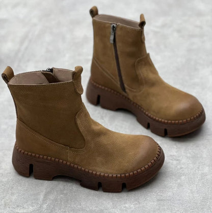 Bottines cuir authentique