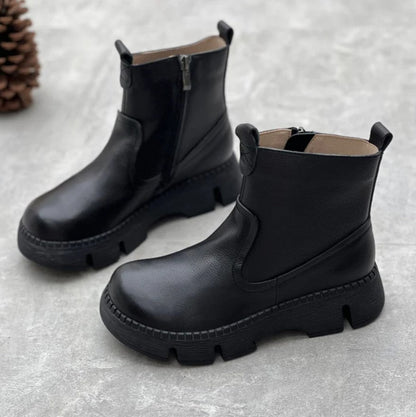 Bottines cuir authentique