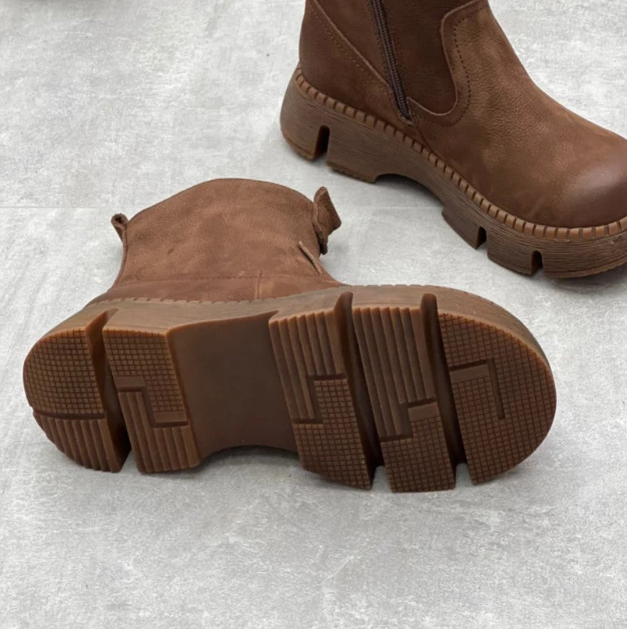Bottines cuir authentique