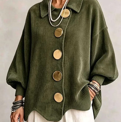 VAUREL | Cardigan en maille boutonné avec col